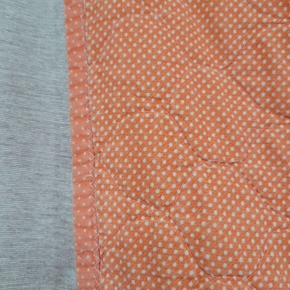 That's Our Baby Vintage Baby Quilt Blanket Hot Air Ballon with Animals 70s - Picture 7 of 9